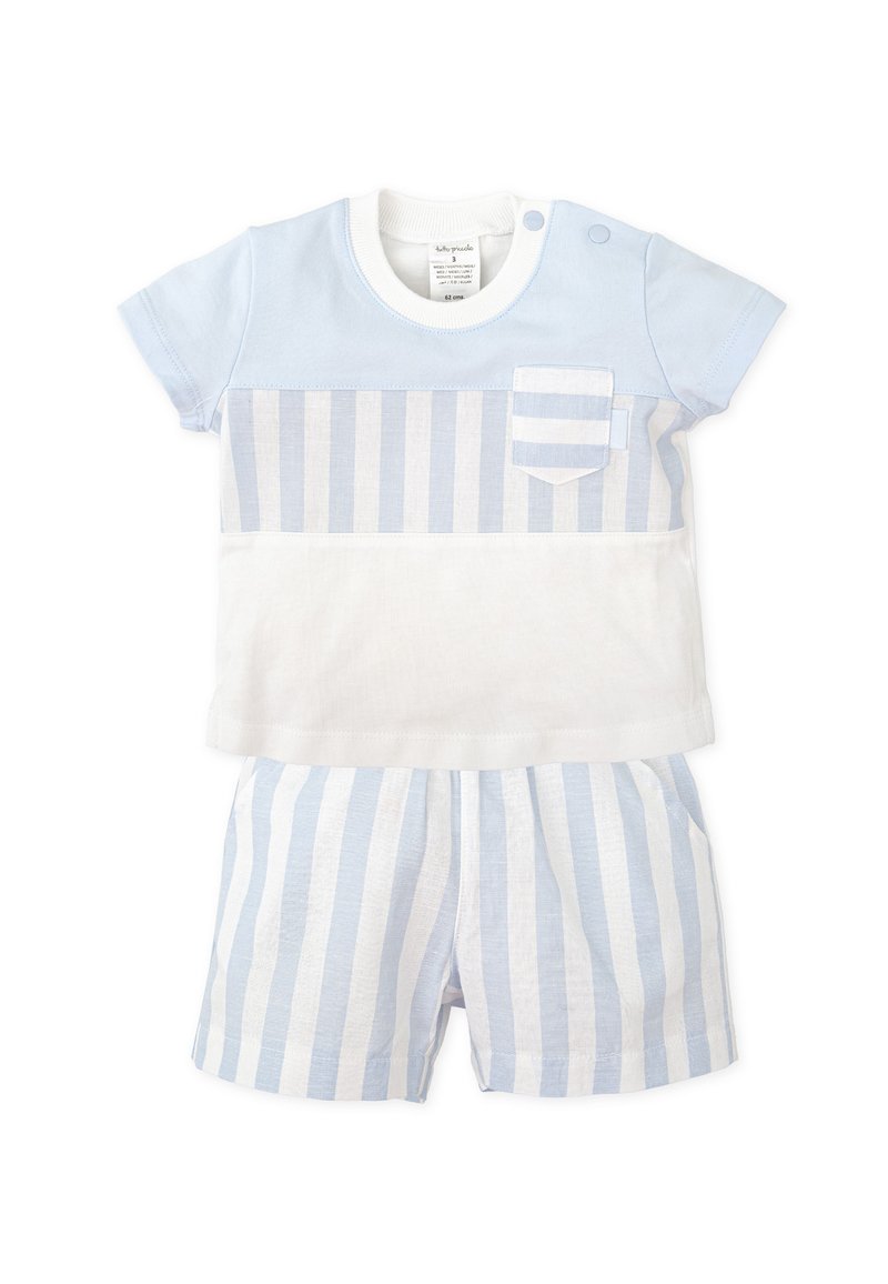 Tutto Piccolo CONJUNTO 2 PZAS. - Shorts - azul cielo
