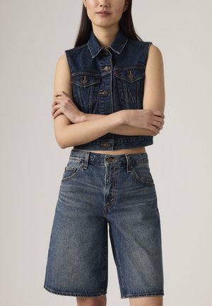 Levi's®, BAGGY DAD JORT - Дънкови шорти - hinged heart jort
