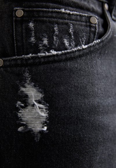 LARDINI PANTALONE UOMO LAVATO - Džínsy tapered fit - blue-black denim
