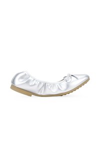 CON LAZO - faltbarer Ballerina - plata
