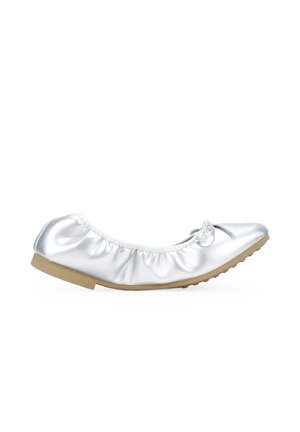 CON LAZO - Ballerine pieghevoli - plata
