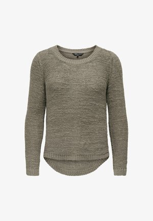 ONLY, ONLGEENA XO L/S PULLOVER KNT NOOS - Trui - smokey olive
