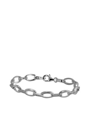 Bracelet - silber weiß farben
