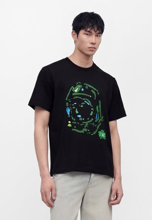 Billionaire Boys Club, ASTRO GOLF COURSE - T-shirt imprimé - black