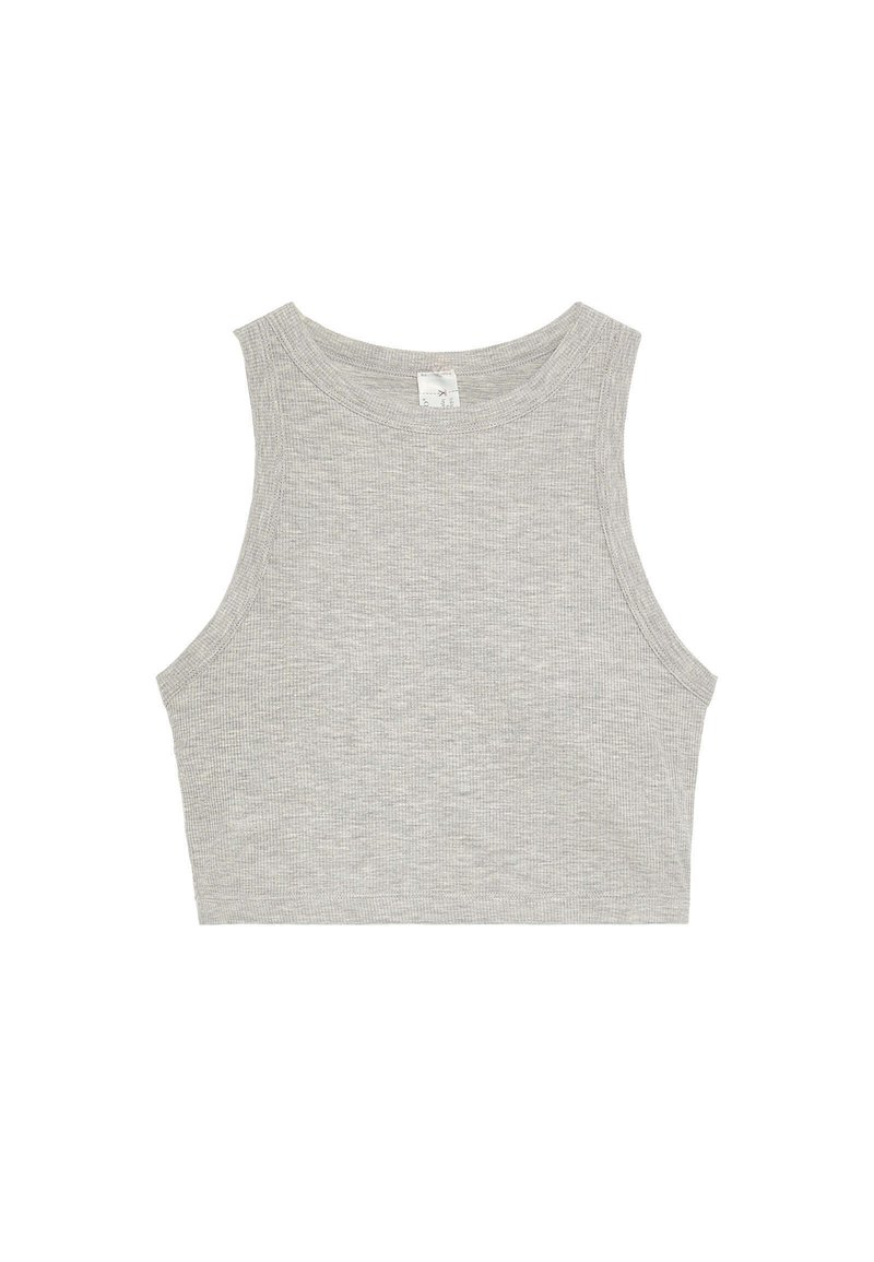 OYSHO Top lichtgrijs OYSHO Top lichtgrijs