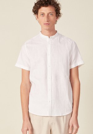 MIT KURZEN ÄRMELN - Chemise - blanc