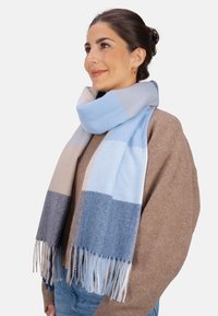 Seasons of April MILLY - Écharpe - blau beige