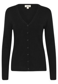 SINA V-NECK - Kardigán - black