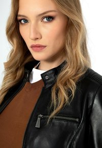 WITTCHEN Kožená bunda - black