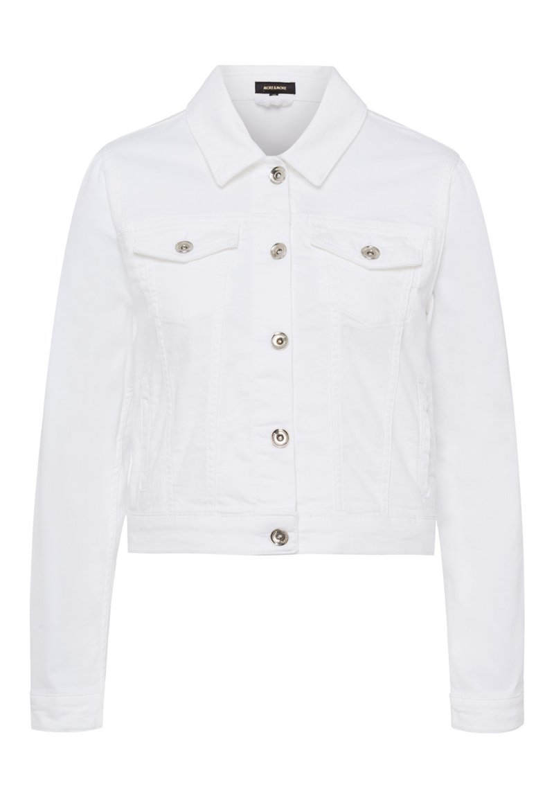 Damen Leichte Jacken | More & More Jeansjacke weiã/weiß - EV51367 Damen Leichte Jacken | More & More Jeansjacke weiã/weiß - EV51367