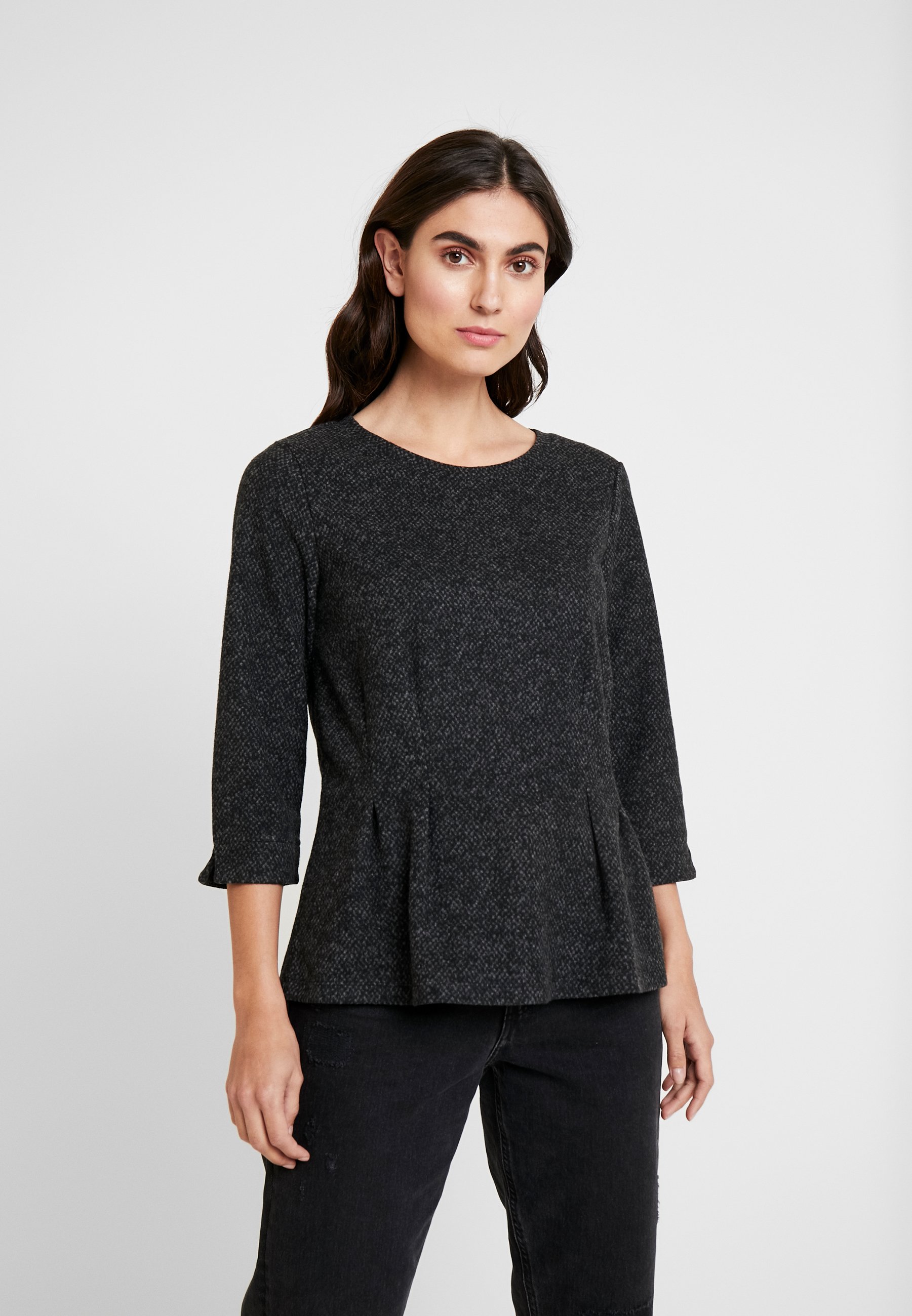 TOM TAILOR COSY JACQUARD Strikkegenser greyblack MINKPINK ARIELLA JUMPER - Strikkegenser - black/multi