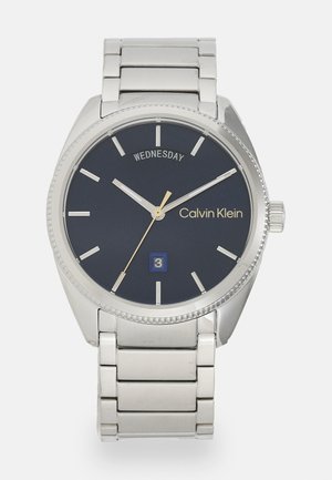 Calvin Klein PROGRESS UNISEX - Montre - silver-coloured/blue