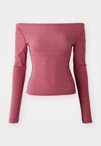 FRANKIE TOP - Tops ar garām piedurknēm - rose