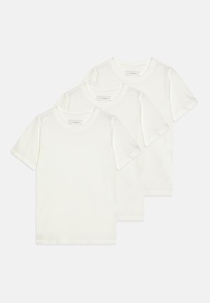 UNISEX 3 PACK - Paprasti marškinėliai - white