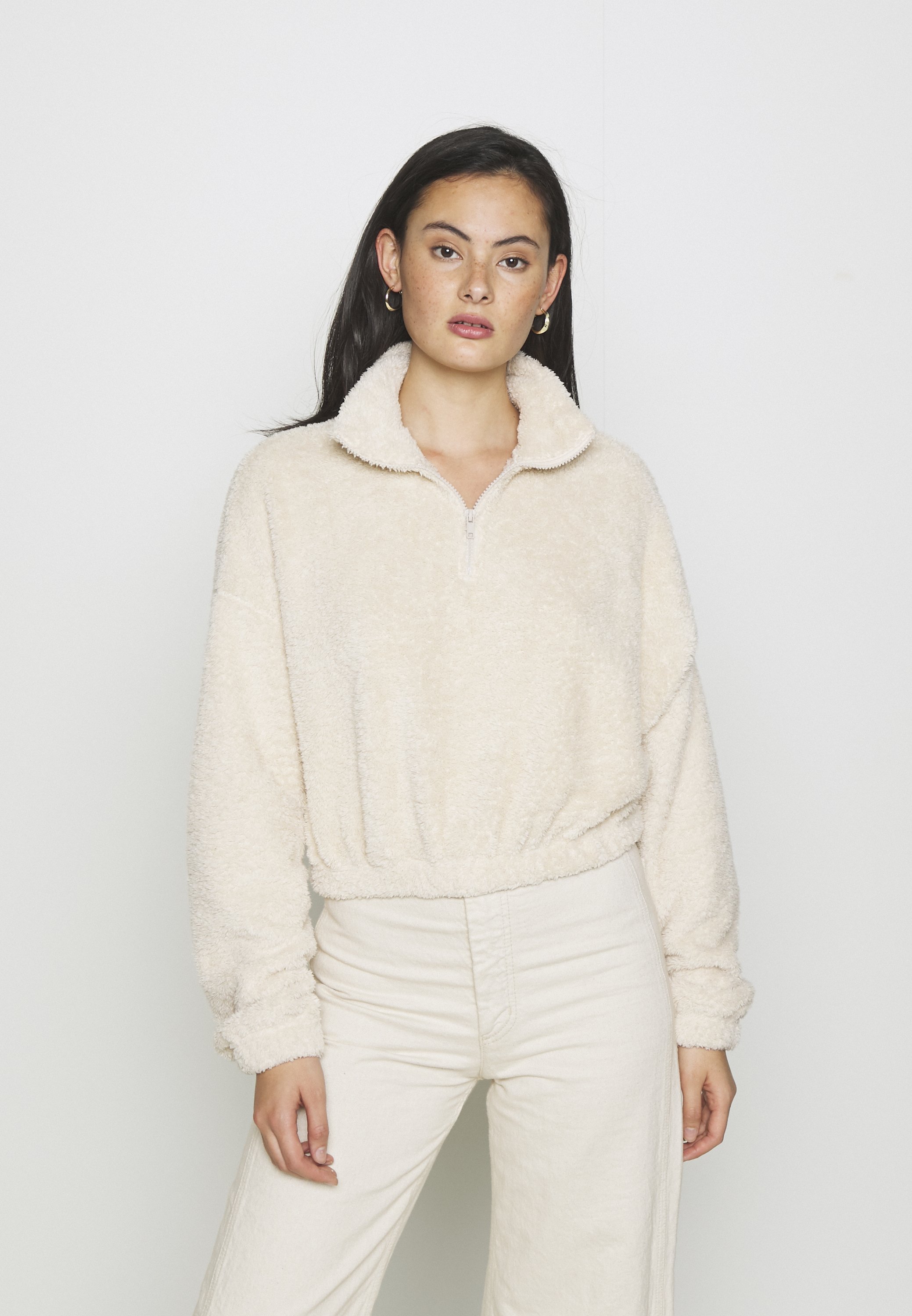 fluffy fleece jumper