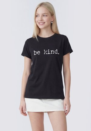 myMo, T-shirt print - black