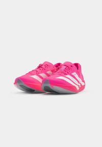 adidas Performance ADIZERO ADIOS 9 - Road running shoes - shock pink/metallic/silver violet