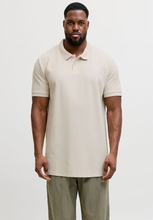 Jack & Jones, Plus Size Logo - Polo - moonbeam