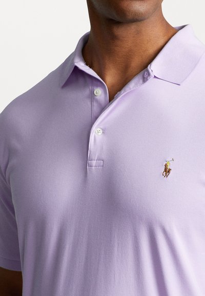 Polo Ralph Lauren Big & Tall SOFT COTTON POLO SHIRT - Bluză polo - flower purple
