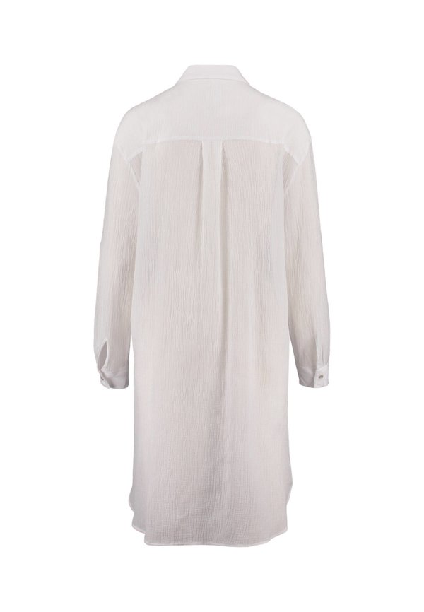 BEACH BASICS CRINKLE TWILL BEACH SHIRT - Beach accessory - weiss2