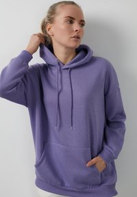 LELA Mikina s kapucňou - lilac