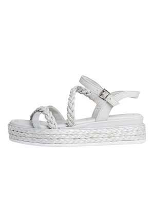 SANDALETTE - Keilsandalette - lt grey comb