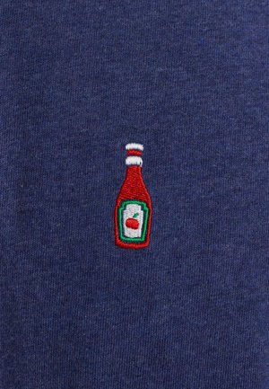 REVOLUTION Basic T-shirt - purple