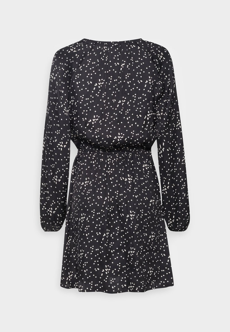 Gap Tall WRAP DRESS - Denní šaty - black