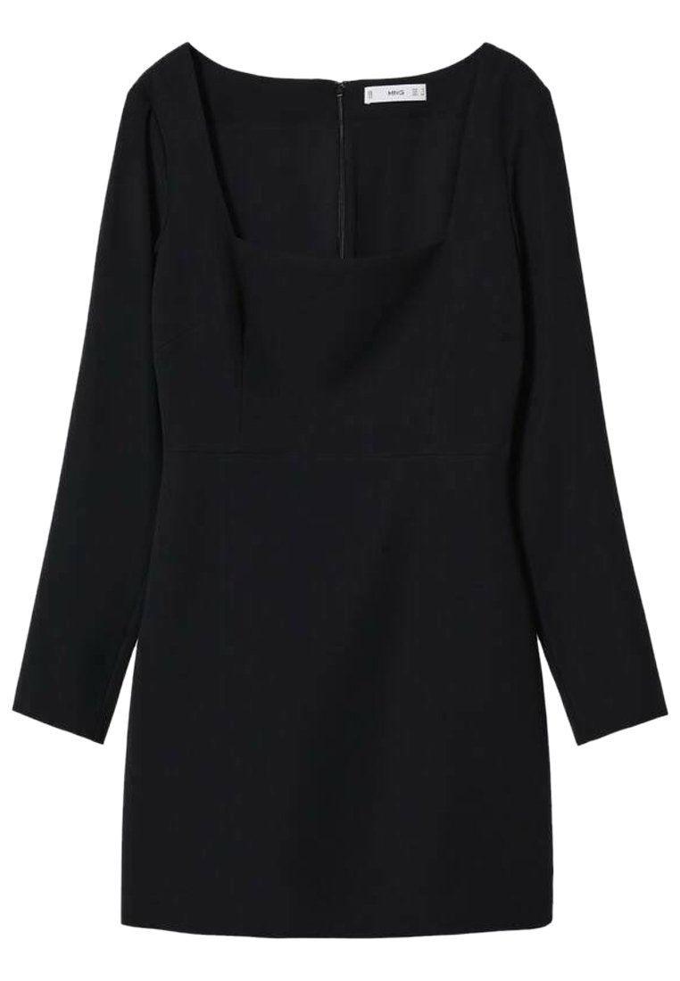 Mango Etui-jurk zwart Mango Etui-jurk zwart