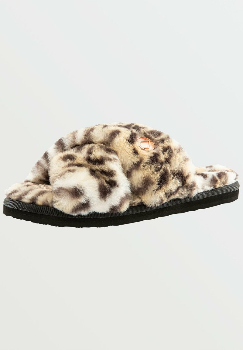 Damen Sneaker | Volcom LIL SLIP Hausschuh cheetah/braun - UE12362 Damen Sneaker | Volcom LIL SLIP Hausschuh cheetah/braun - UE12362