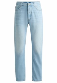 HUGO JONAH - Jean Droit - Dark Grey/gris Foncé