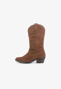 Seleccionado, marrón