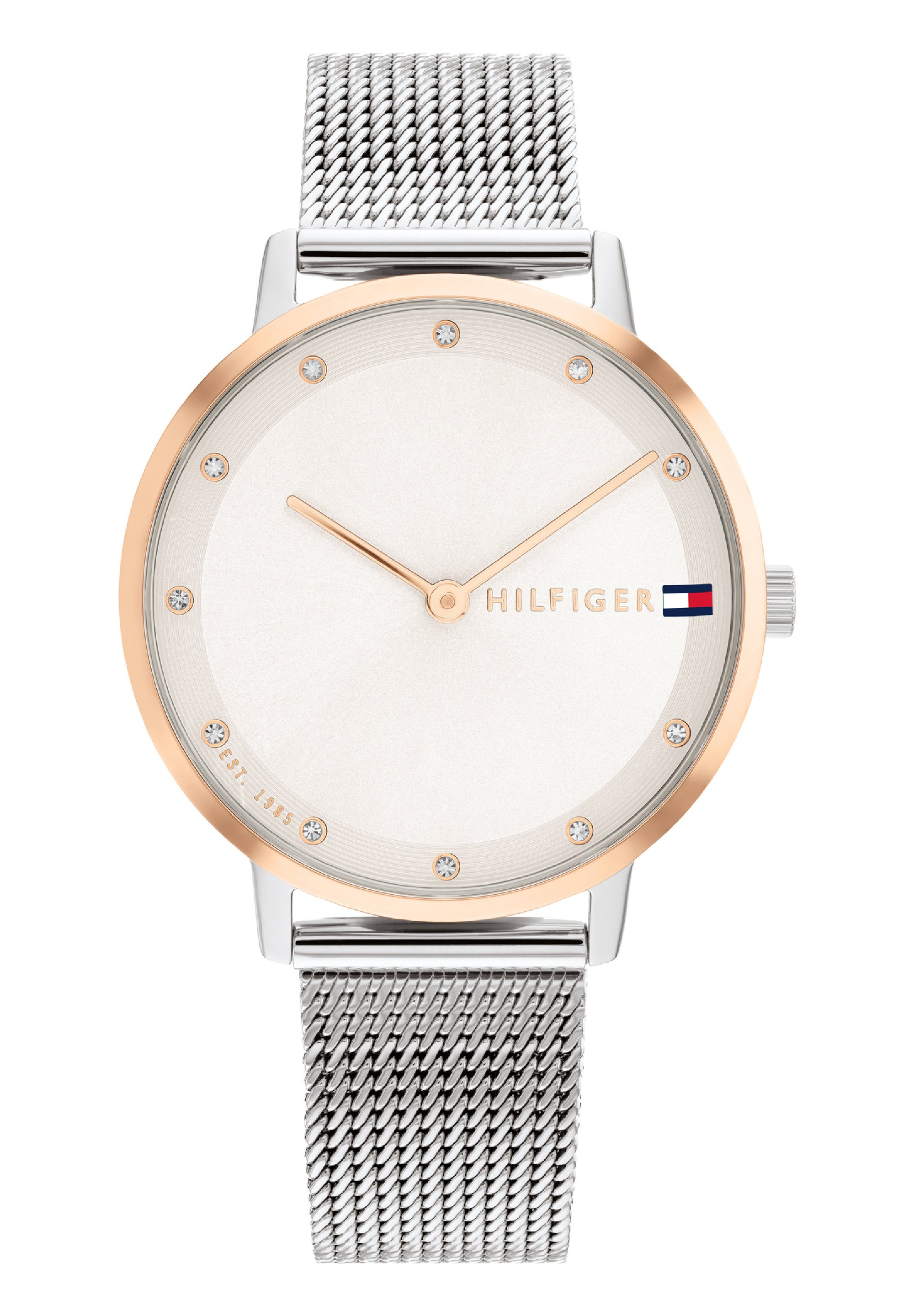 Tommy Hilfiger Silber Rosegold Uhr Uhren Th Damenuhr Tommy
