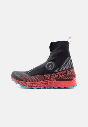 CYKLON CROSS WOMAN GTX - Metsajooksu tossud - black/hibiscus