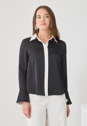 Bluza z gumbi - black/egret