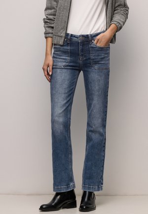 Street One Jeans Bootcut - blau