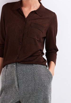 Skjortebluser - dark brown