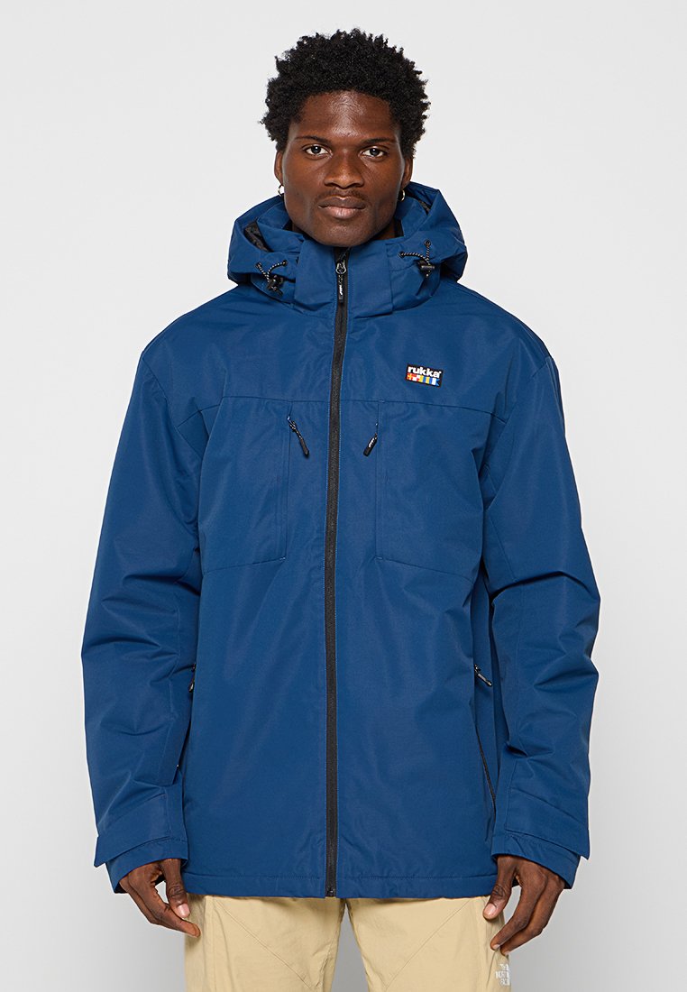 RUKKA Hardshell-jas donkerblauw