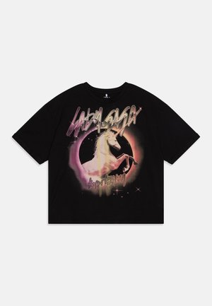 NKFOXY - Print T-shirt - black