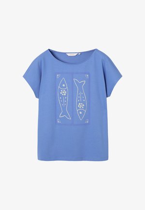 TATUUM, T-shirt imprimé - blue