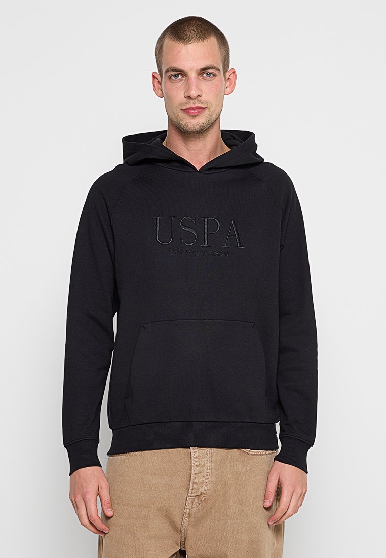 U.S. Polo Assn. Hoodie zwart U.S. Polo Assn. Hoodie zwart