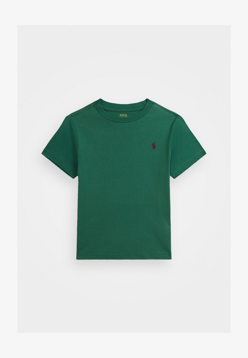 Polo Ralph Lauren COTTON JERSEY CREWNECK TEE 7-14Y - Pamata T-krekls - stuart green