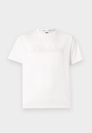 Dickies, LETTER TEE - T-shirt imprimé - egret
