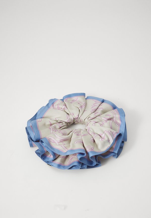 FABRIC HAIR ACCESSORIES SILK TWILL RIBBONY PRINT - Haar-Styling-Accessoires