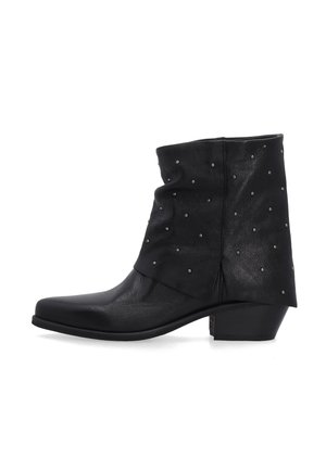 Cowboy- / bikerstøvlette - black
