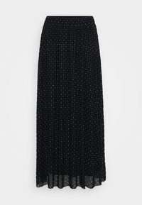 ONLLUNE GLITTER SKIRT  - Maksi svārki - black/silver