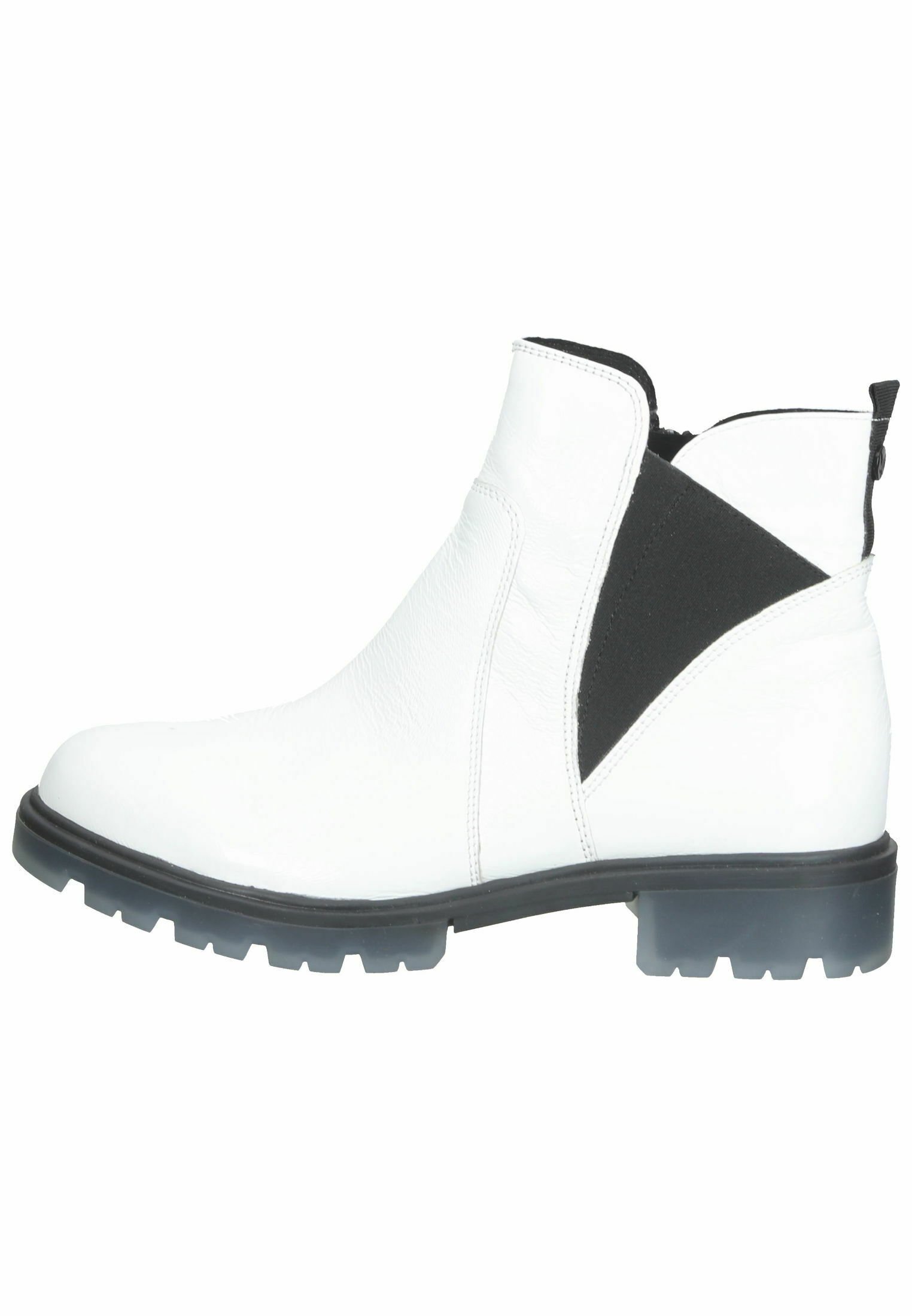 Caprice Korte laarzen - white naplak/wit - Zalando.nl