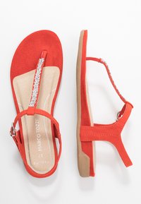 Marco Tozzi T-bar sandals - burned orange