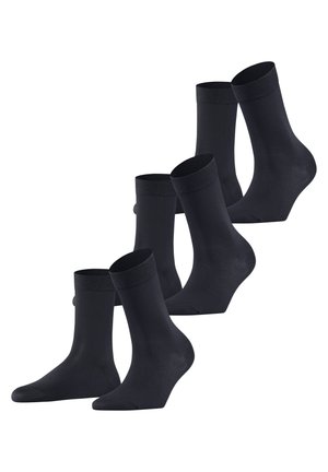 COTTON TOUCH 3-PACK - Strumpor - dark navy