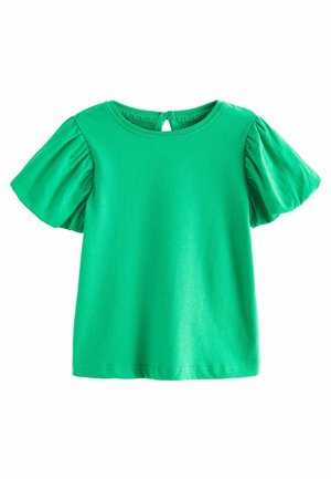 Next PUFF SHORT SLEEVE - T-Shirt basic - green